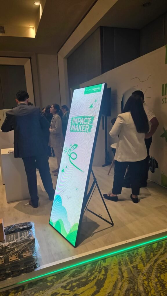 Banner led publicitario